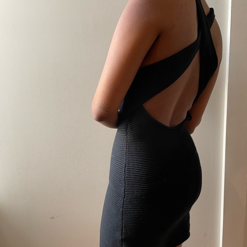 Knit Mini Dress